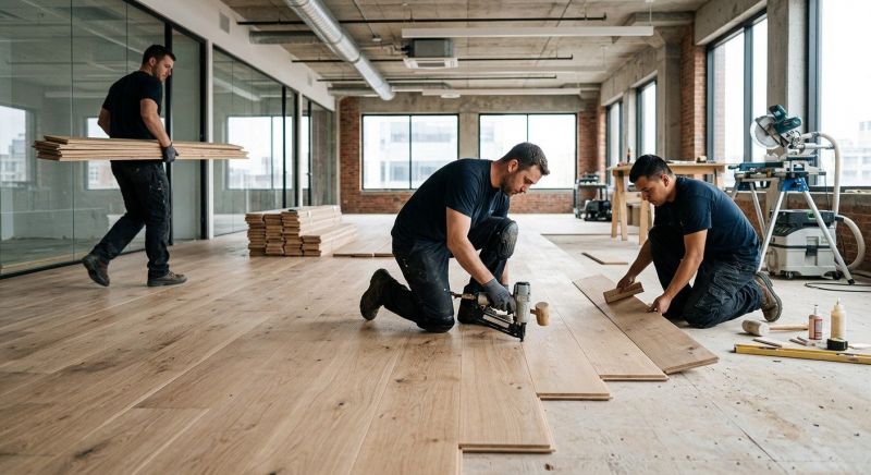 Commercial Hardwood Service in Milford, NH
