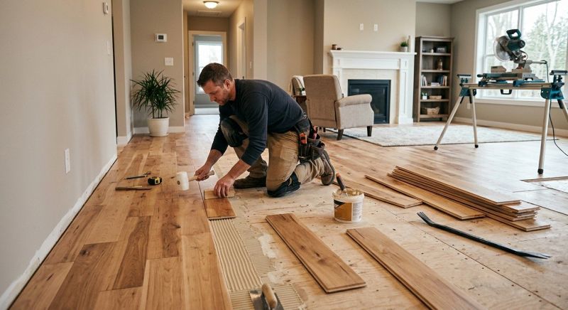 Engineered Wood Installation in Chelmsford, MA