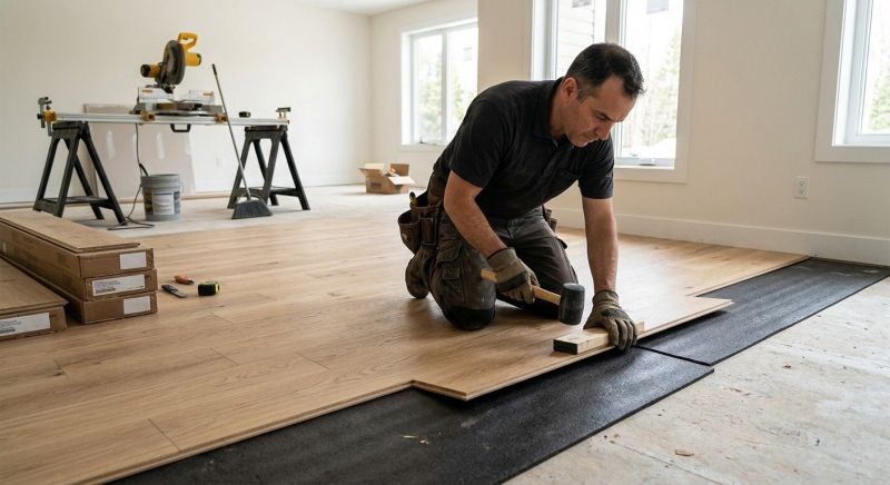 Engineered Wood Installation in Chelmsford, MA