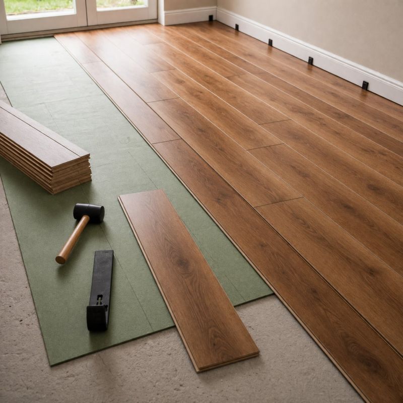 Laminate Floor Replacement in Brighton, MA