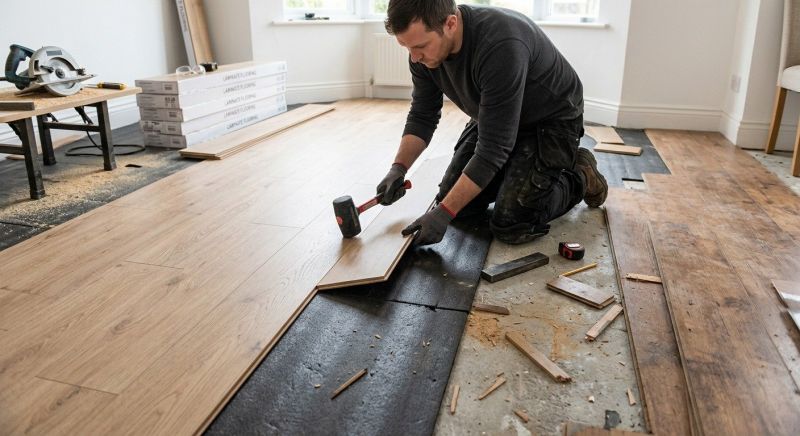 Laminate Floor Replacement in Dunstable, MA