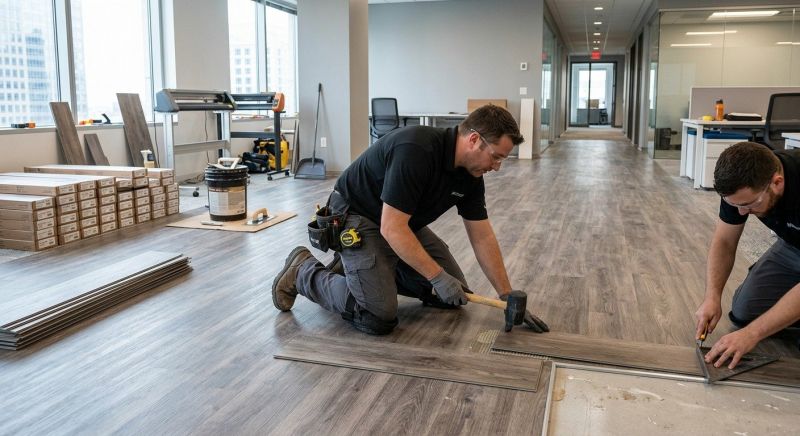 Linoleum Floor Installation in Framingham, MA
