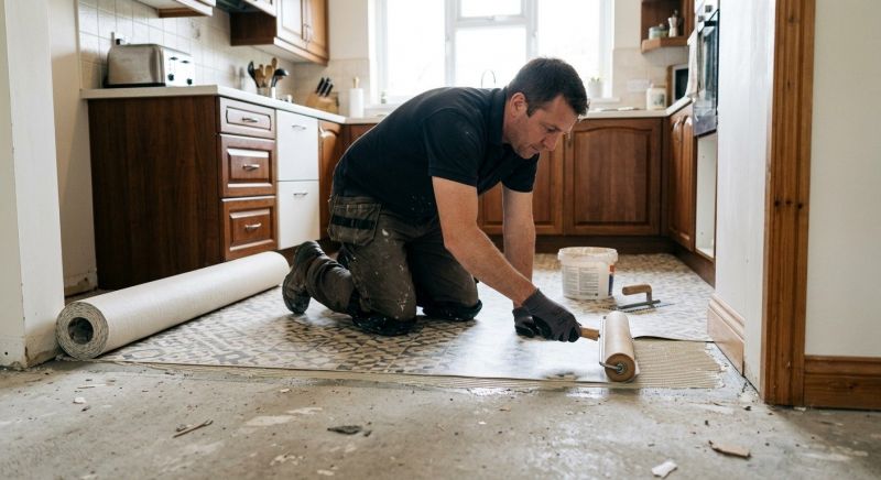 Linoleum Floor Installation in Litchfield, NH