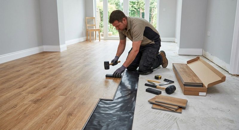 Luxury Vinyl Tile Installation in Dunstable, MA