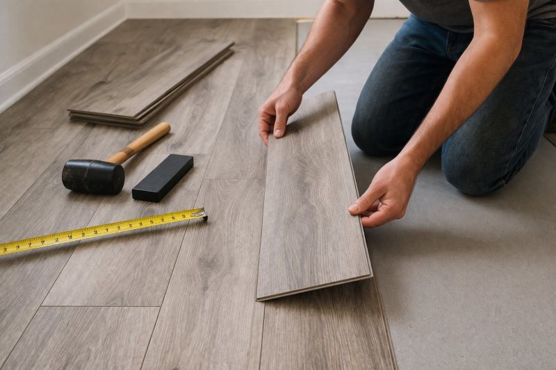 Luxury Vinyl Tile Installation in Fitchburg, MA