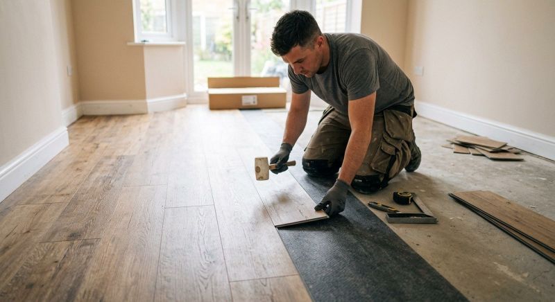 Luxury Vinyl Tile Installation in Chelmsford, MA