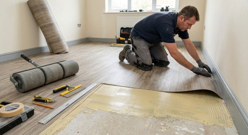 Sheet Flooring Installation in Clinton, MA
