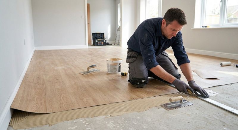 Sheet Flooring Installation in Manchester, NH