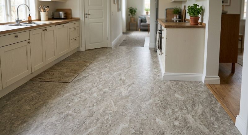 Sheet Linoleum Installation in Burlington, MA