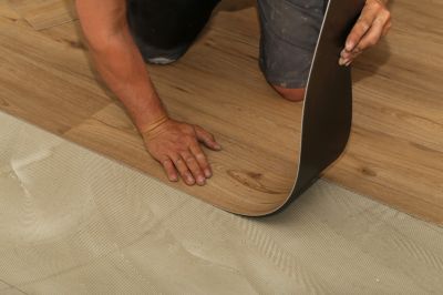 Sheet Linoleum Installation in Dracut, MA