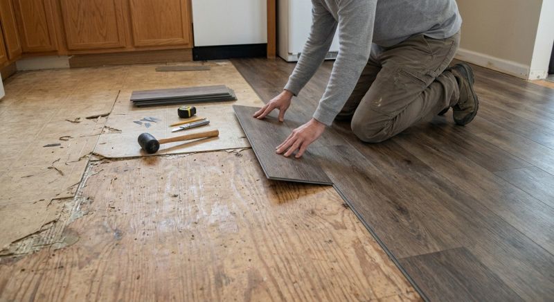 Vinyl Flooring Installation in Arlington, MA