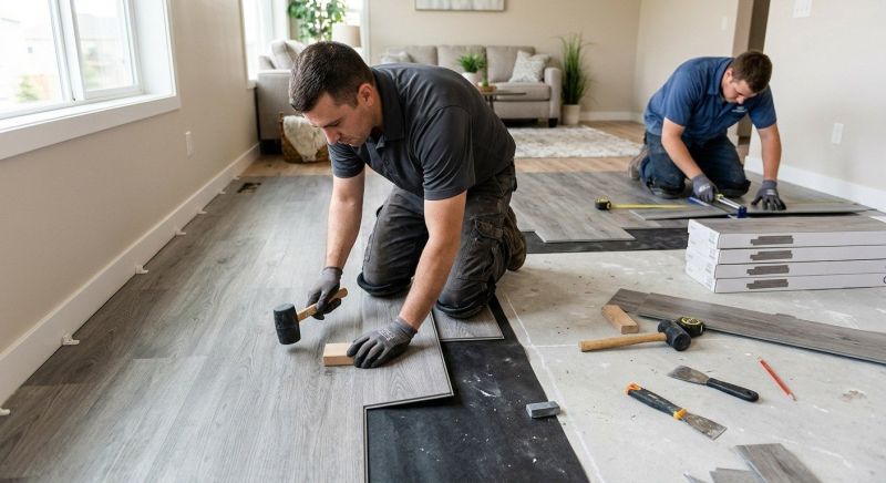 Vinyl Flooring Installation in Clinton, MA