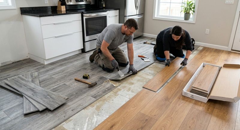 Vinyl Tile Replacement in Chelmsford, MA