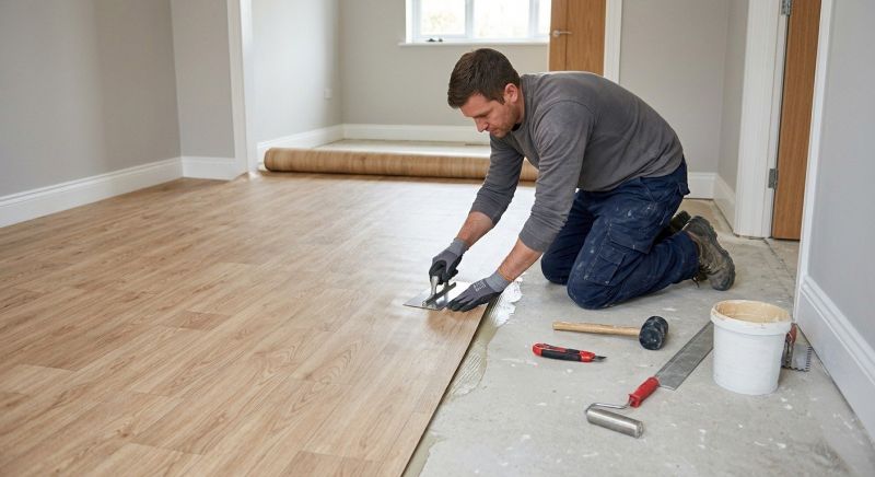 Vinyl Flooring Installation in Westford, MA